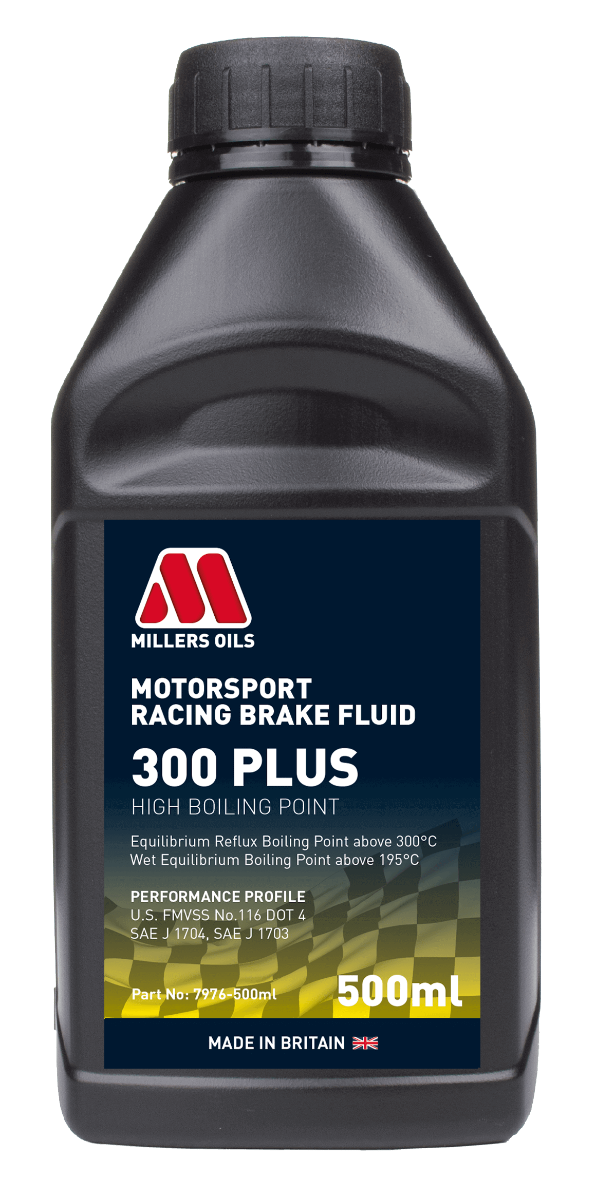 Motorsport Racing Brake Fluid 300 PLUS Millers Oils