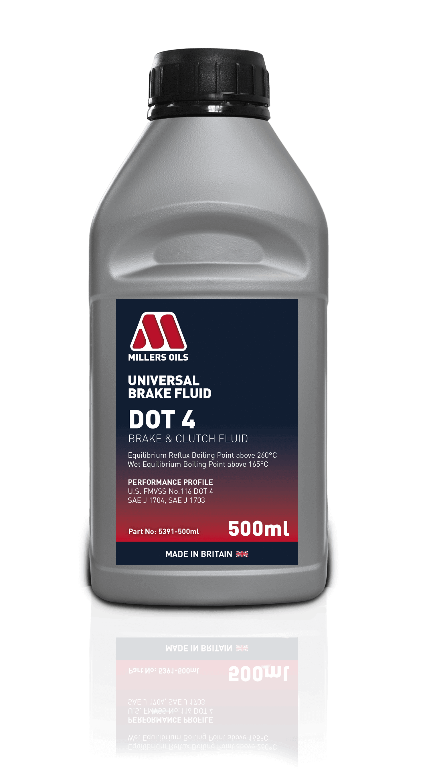Universal Brake Fluid DOT 4 Millers Oils