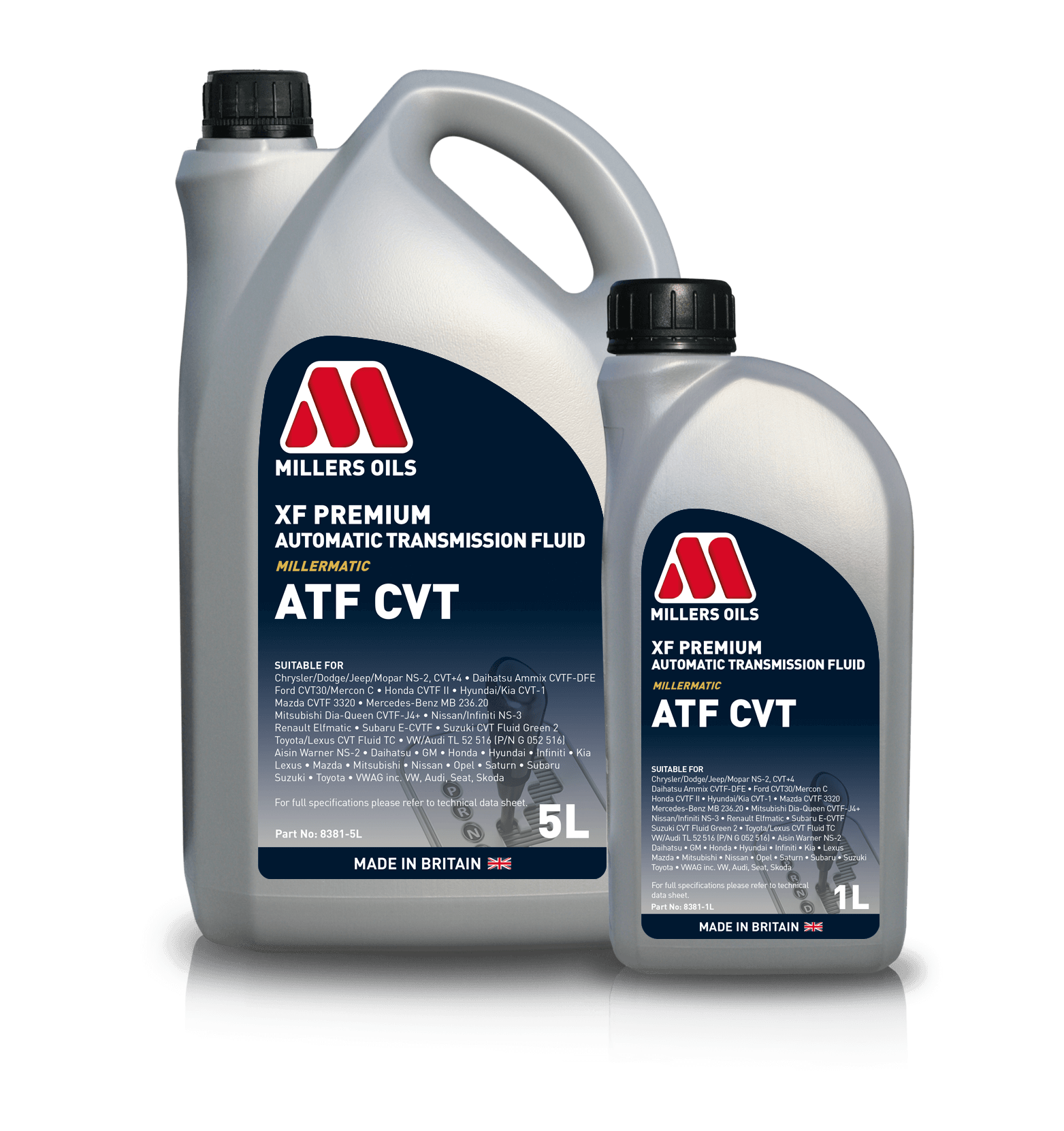 XF Premium ATF CVT Millers Oils