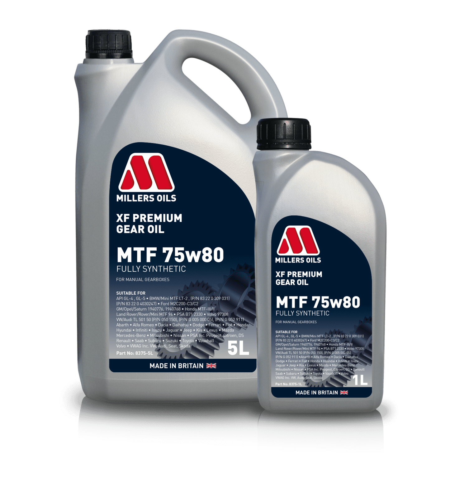 XF Premium MTF 75w80 Millers Oils