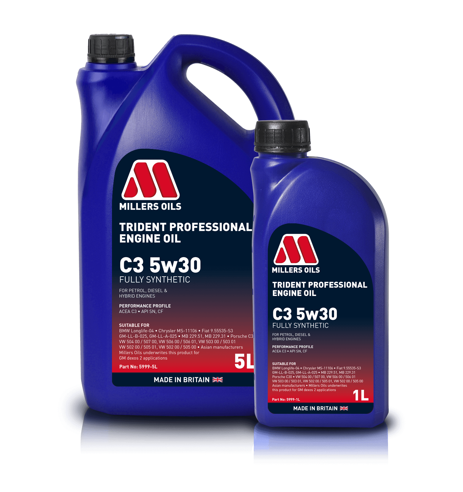 Trident Professional C3 5w30 - Millers Oils