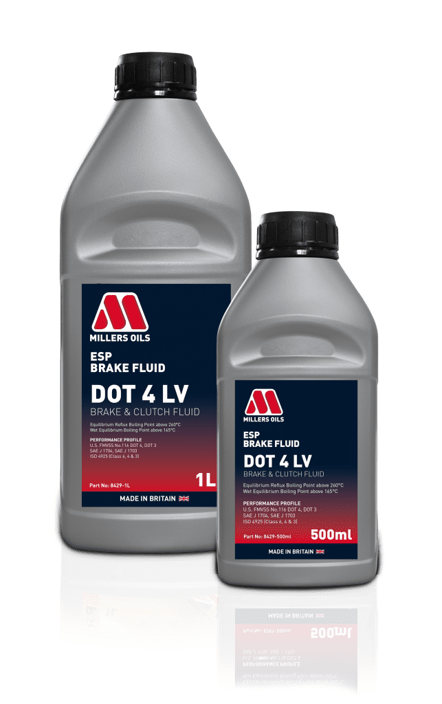 ESP Brake Fluid DOT 4 LV Millers Oils