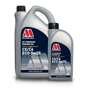 Packshots of XF C5/C6 ECO 0w20 grouped