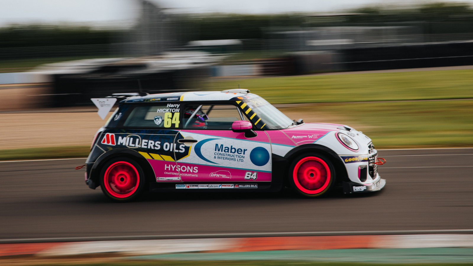 Image of Harry Hickton's 2026 Mini on track